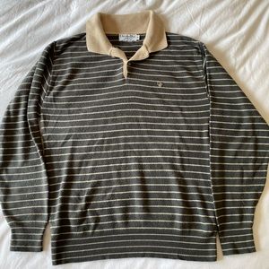 Christian Dior striped mens sweater